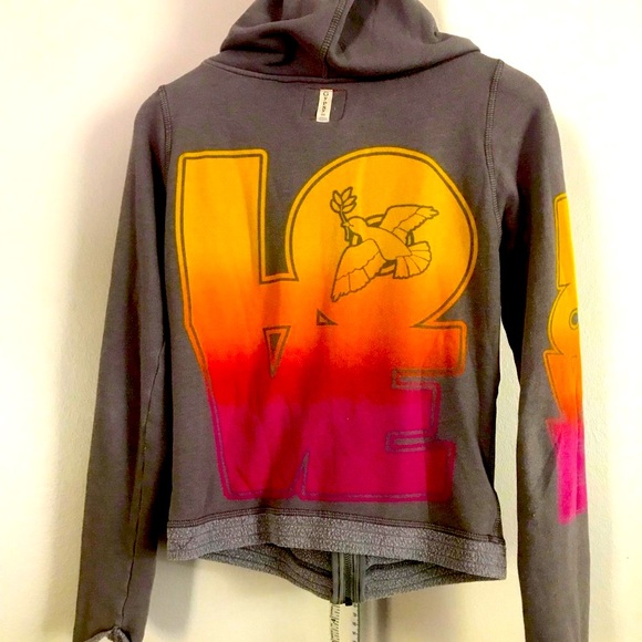 Gypsy 05 Tops - Gypsy 05 Love Zip up Hoodie